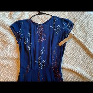 Reformation Millie Dress Navy